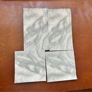 Rose Colored Daze Vellum Sticky Notes New Set Stationery Notepad Luxe Collection